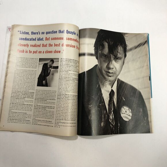 INTERVIEW Magazine, TIM ROBBINS, Sonic Youth, Martha Stewart, LYPSINKA August 92 - Picture 14 of 15